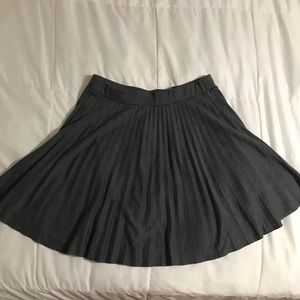 Modcloth Pleated Skater Skirt